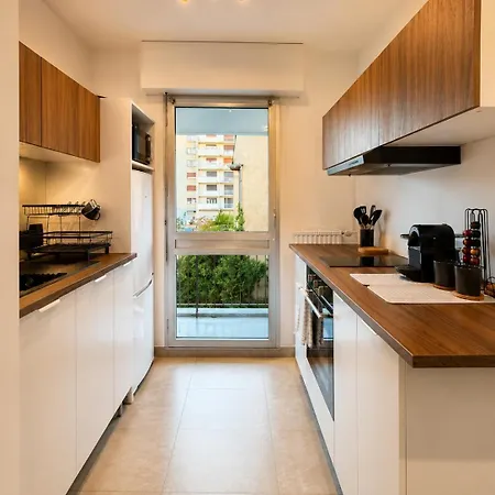 Stylish With Balcony & Parking In *