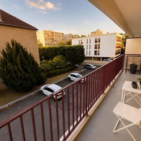 Apartment Stylish With Balcony & Parking In *